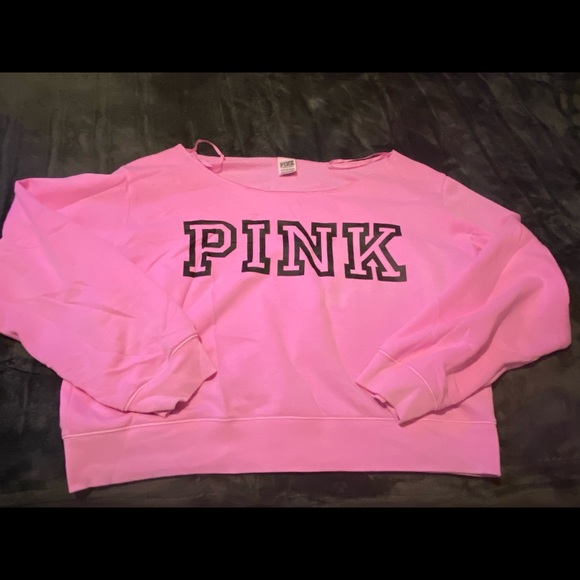 PINK
EVERYDAY LOUNGE OFF THE SHOULDER SWEATSHIRT - Picture 2 of 7